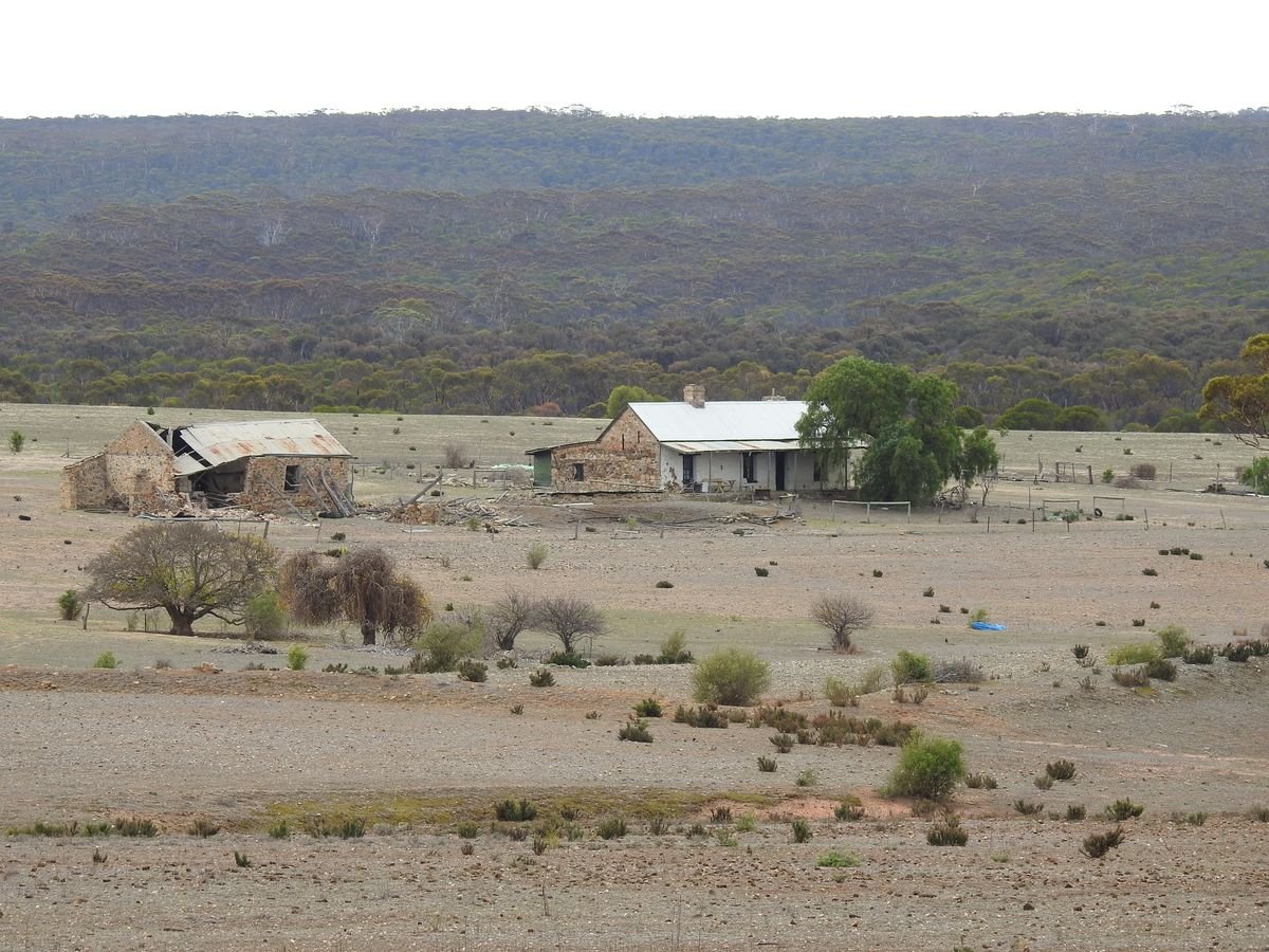 The historic Cocanarup homestead, built by the Dunn brothers in the 1880s - The Dunns